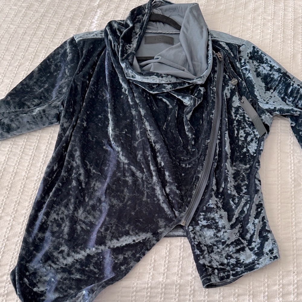 Blank NYC Velvet Black Blazer